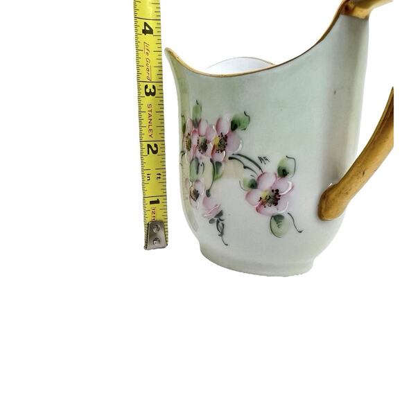 Vintage Stouffer Creamer and Sugar Set Hand Painted Bavaria Porcelain Gold Trim - Picture 8 of 16